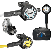 Pack détendeur de plongée MARES DUAL Adj 62x Aqua
