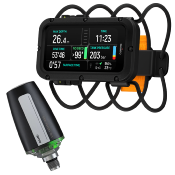 Ordinateur de plongée SUUNTO Nautic Bungee + Tank Pod