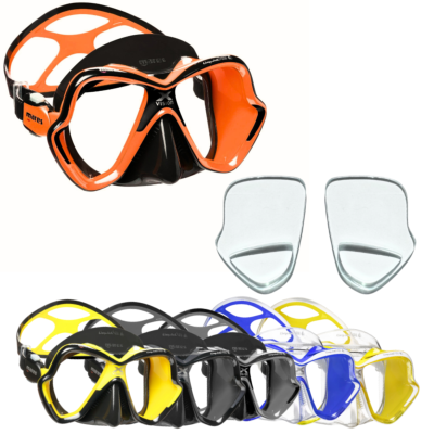 Masque de plongée MARES X-Vision Ultra LS - Verres Positifs