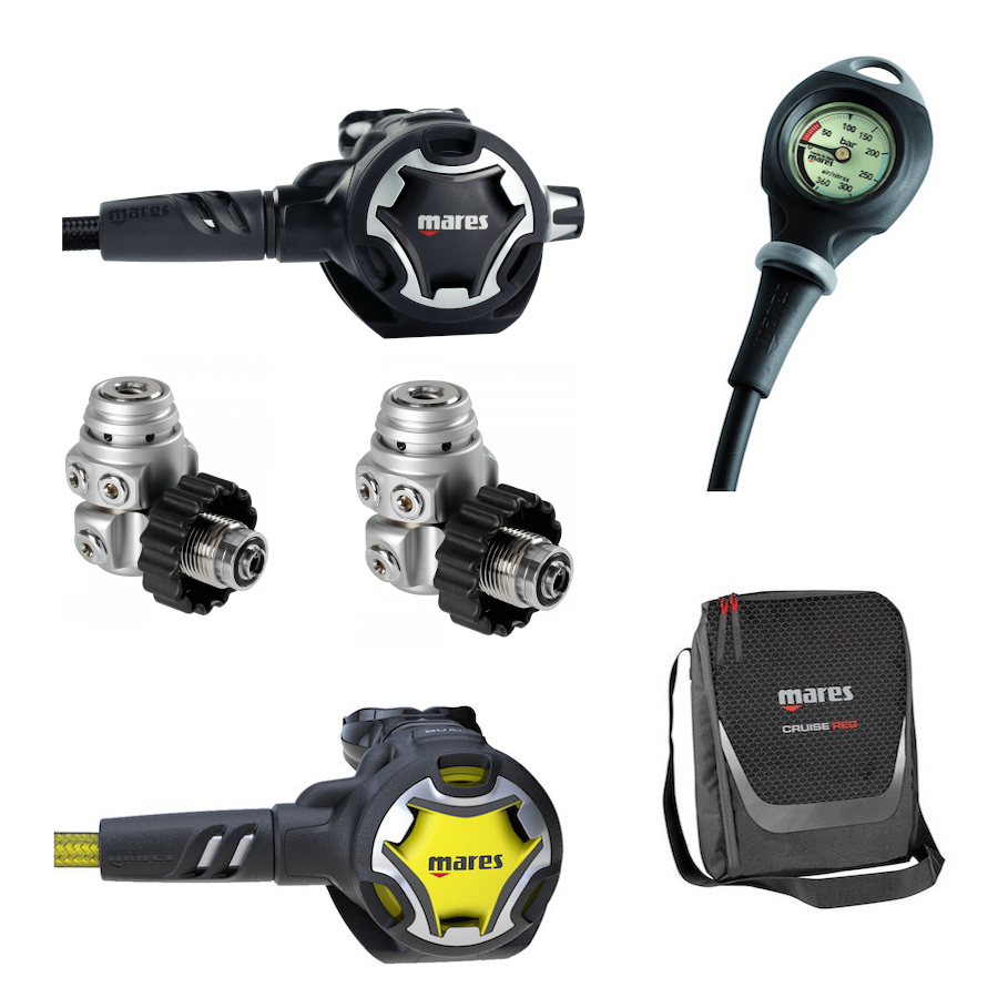 Pack double détendeurs de plongée MARES Dual Adj 62x