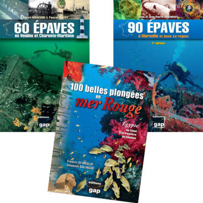 Livres plonge exploration & paves