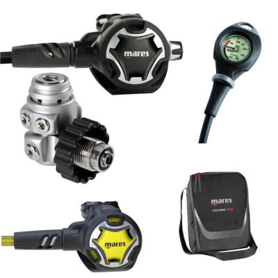 Pack détendeur de plongée MARES DUAL Adj 62x