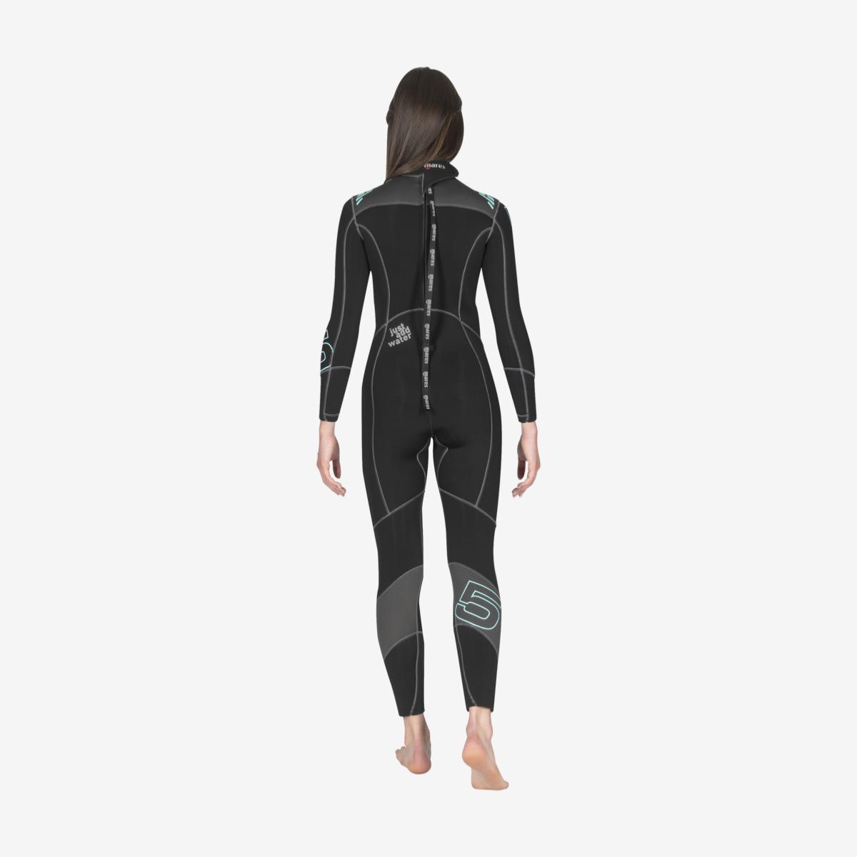 Combinaison De Plongée AquaFlex Femme 5mm - Néoprène Quadri-extensible Pour Eau Froide - Confort Et Liberté De Mouvement