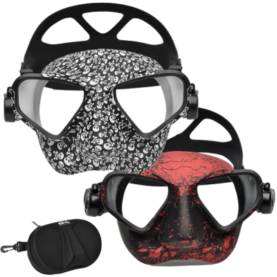 Masque d'apnée C4 CARBON Falcon + Zip Box