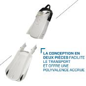 Palmes réglables SCUBAPRO SuperNova - Chausson interchangeable