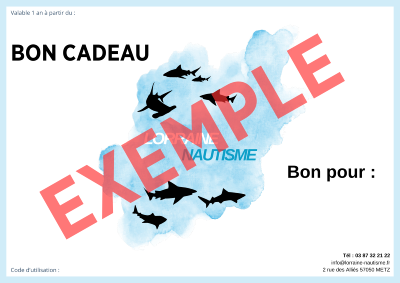 Bon Cadeau - Pongeenet & Lorraine Nautisme