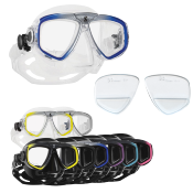 Masque de plongée SCUBAPRO Zoom - Verres Positifs