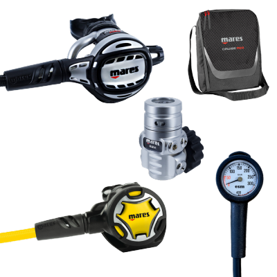 Pack détendeur de plongée MARES Atlas ADJ 62x - Octopus DUAL