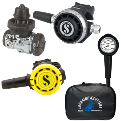 Pack détendeur de plongée SCUBAPRO Mk17 Evo2 / G260