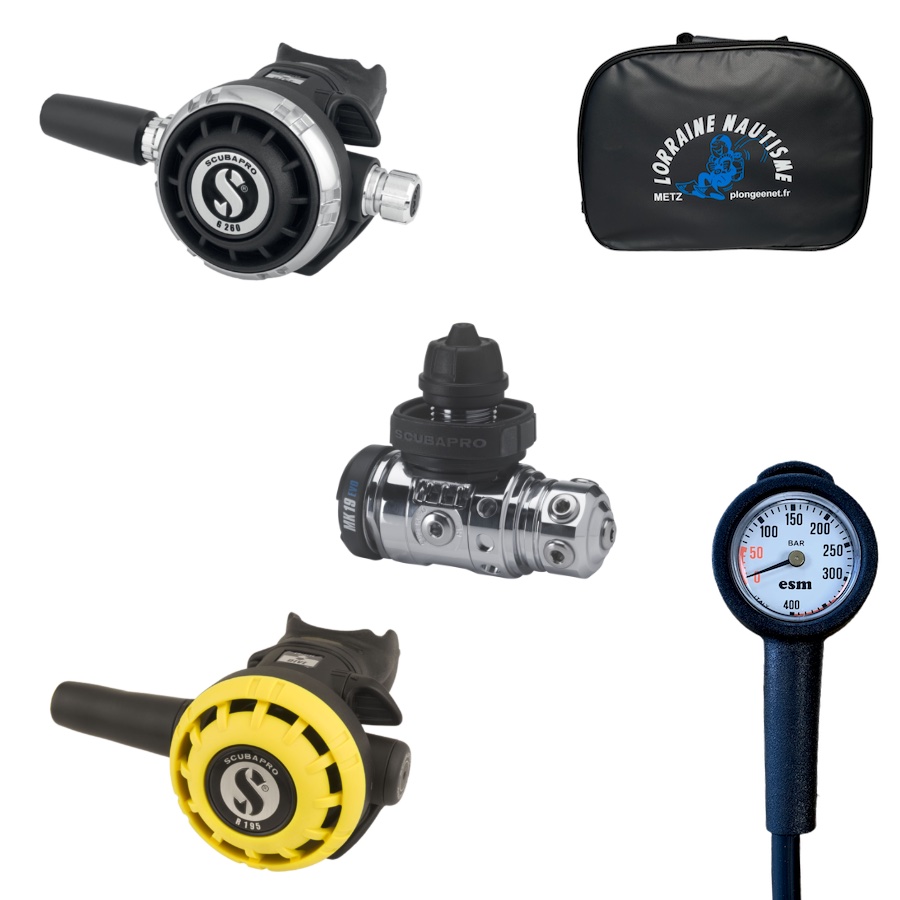 Pack détendeur de plongée SCUBAPRO Mk19 Evo / G260 - R095