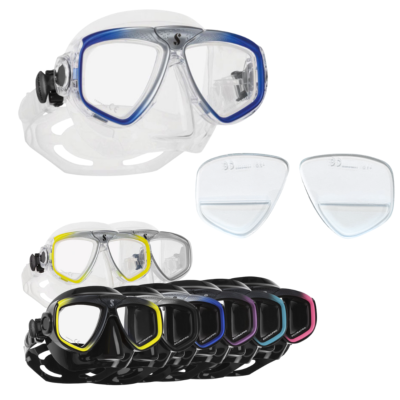 Masque de plongée SCUBAPRO Zoom - Verres Positifs