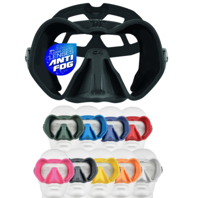 Masque de plongée C4 CARBON Skyline Antibuée