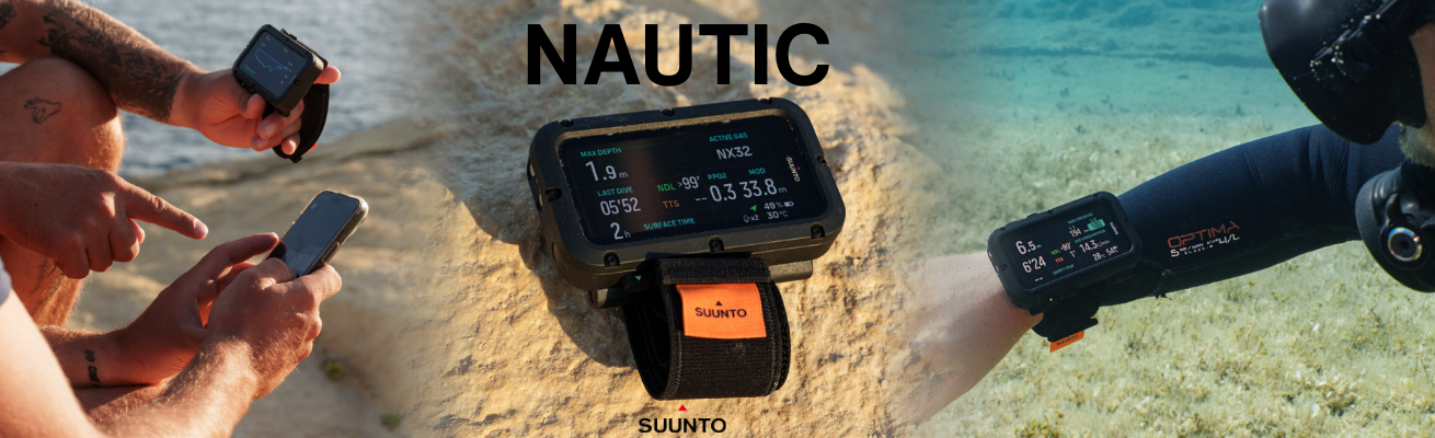 ordinateur de plong�e suunto nautic �cran couleur gps